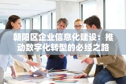 朝阳区企业信息化建设：推动数字化转型的必经之路