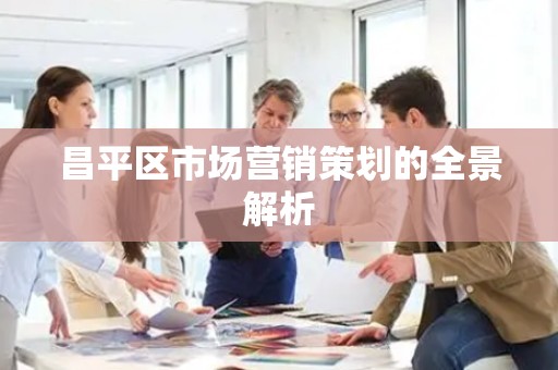 昌平区市场营销策划的全景解析