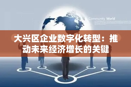 大兴区企业数字化转型：推动未来经济增长的关键