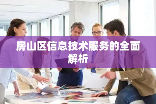 房山区信息技术服务的全面解析