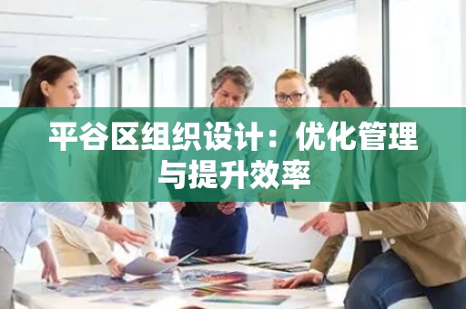 平谷区组织设计：优化管理与提升效率