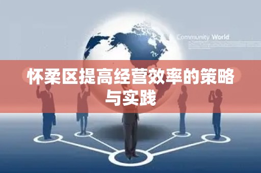 怀柔区提高经营效率的策略与实践