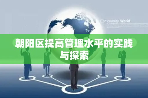 朝阳区提高管理水平的实践与探索