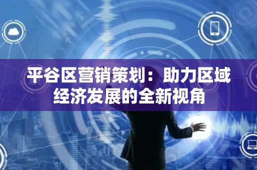 平谷区营销策划：助力区域经济发展的全新视角