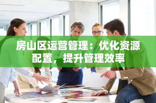 房山区运营管理：优化资源配置，提升管理效率
