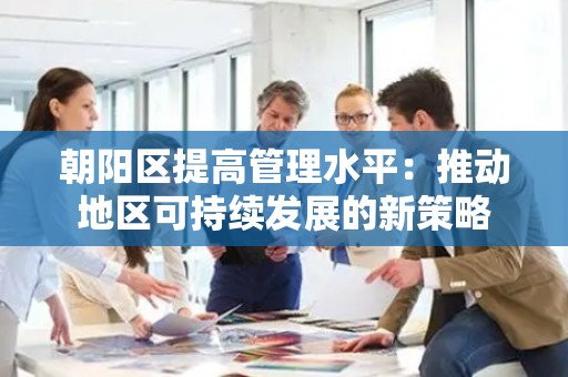 朝阳区提高管理水平：推动地区可持续发展的新策略