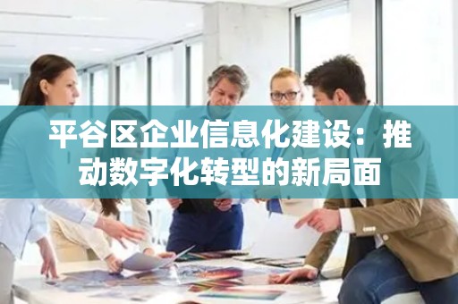 平谷区企业信息化建设：推动数字化转型的新局面
