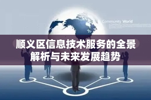 顺义区信息技术服务的全景解析与未来发展趋势