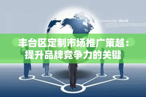 丰台区定制市场推广策越：提升品牌竞争力的关键