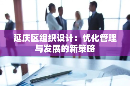 延庆区组织设计：优化管理与发展的新策略