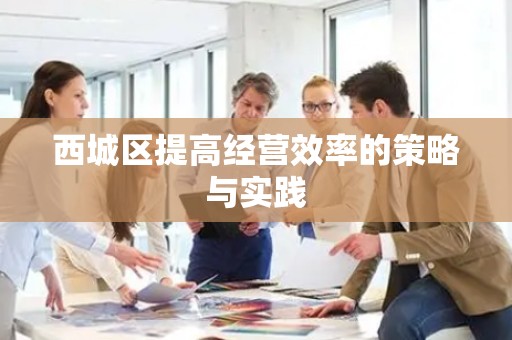 西城区提高经营效率的策略与实践