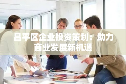 昌平区企业投资策划：助力商业发展新机遇